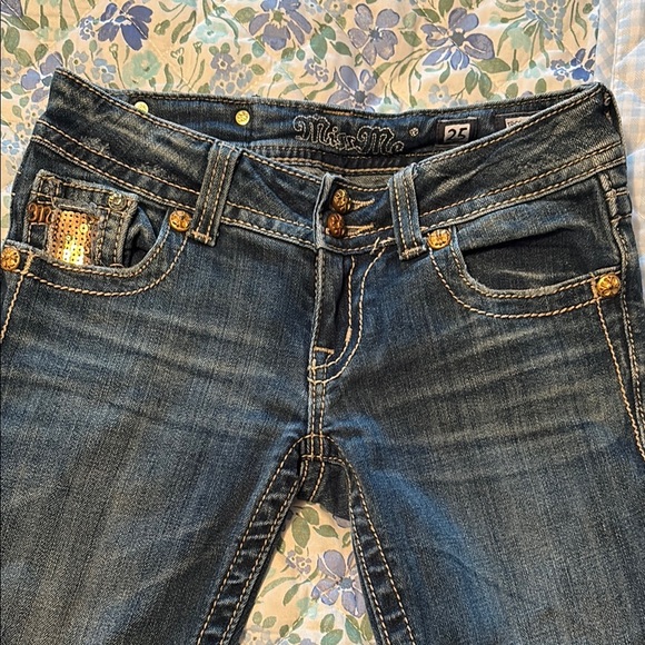 Women's Blue Miss Me Jeans - Picture 2 of 10